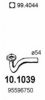 ASSO 10.1039 Exhaust Pipe